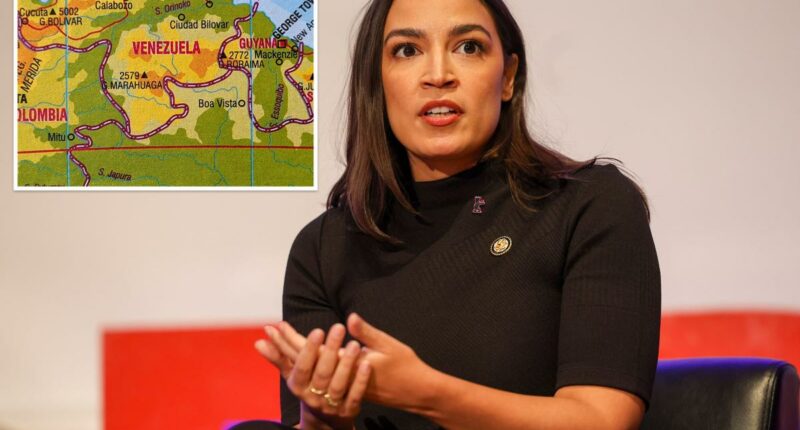AOC lampooned for claiming Venezuela is below equator â while trying to show off foreign policy chops